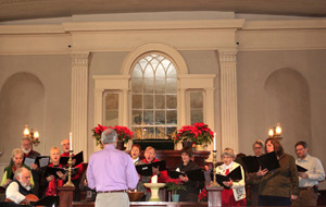 Choir singing