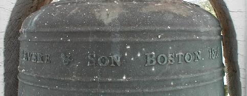 Paul Revere Bell closeup