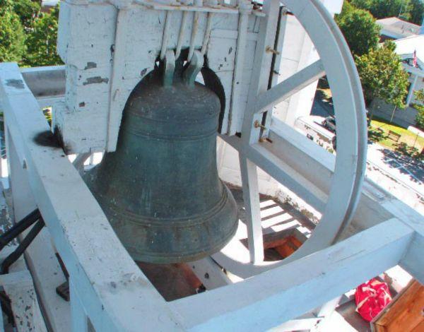 Bell-in-cradle-town-hall-below